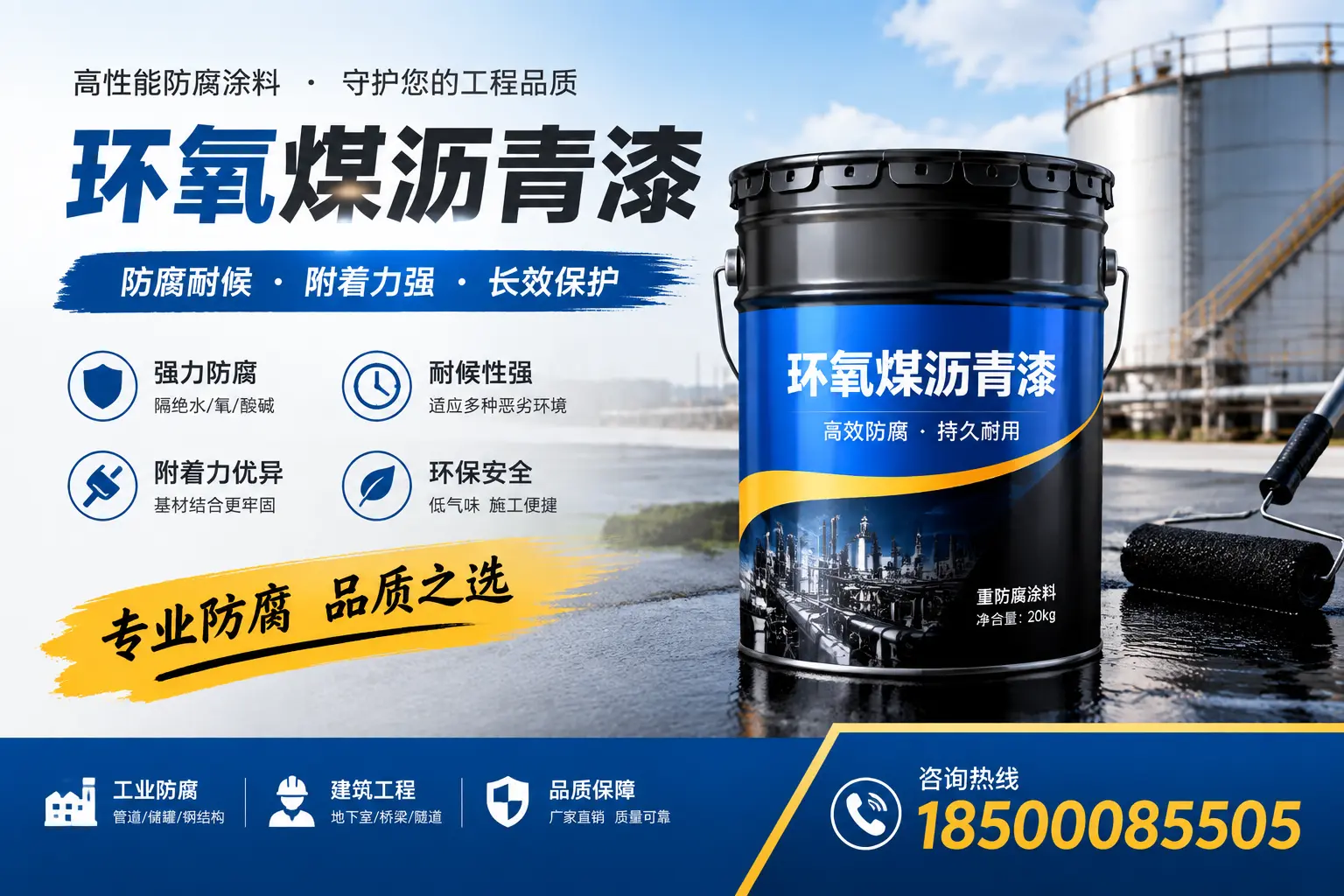 如何选择适合的环氧煤沥青漆？绵阳市场选型指南